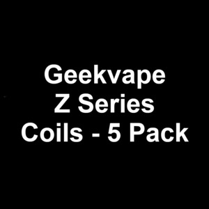 Coils And Pods: Geekvape Z Series Mesh Coils - 5 Pack