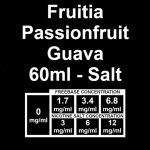 Fresh Farms Eliquid: Fruitia - Passionfruit Guava 60ml