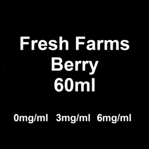 Fresh Farms Eliquid: Fresh Farms - Berry 60ml