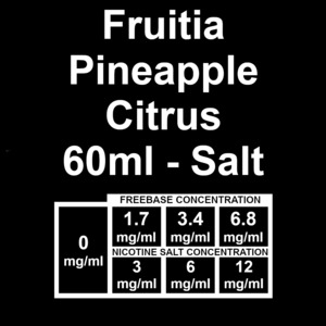 Fresh Farms Eliquid: Fruitia - Pineapple Citrus 60ml