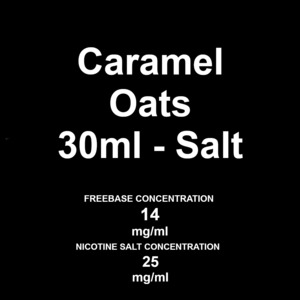 Propaganda Eliquid: Propaganda - Caramel Oats - 25mg