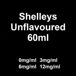 Shelleys Eliquid - Unflavoured 60ml