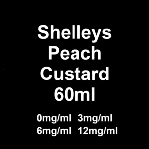 Shelleys Eliquid: Shelleys Eliquid - Peach Custard 60ml