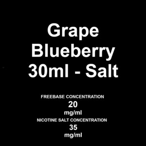Silverback Eliquid: Silverback - Grape Blueberry 30ml / 35mg