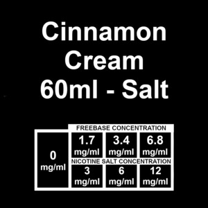 Silverback Eliquid: Silverback - Cinnamon Cream 60ml