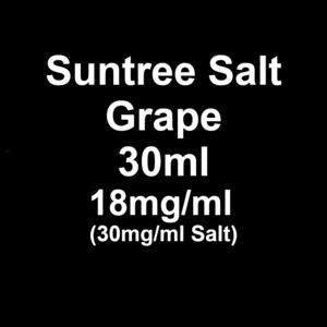 Suntree Eliquid: Suntree Salts - Grape - 30mg/ml
