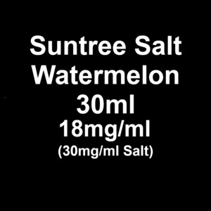 Suntree Eliquid: Suntree Salts - Watermelon - 30mg/ml