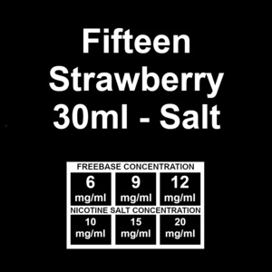 All Eliquid: Fifteen Eliquid - Strawberry