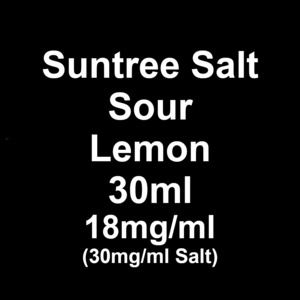 High Strength Salts: Suntree Salts - Sour Lemon / 30mg