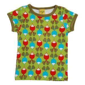 Big Radish Short Sleeved Top (Green)