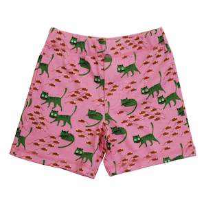 Shorts: Cat Shorts (Pink)
