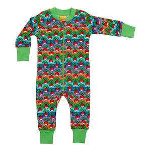 All-in-one Suits: Radish Zip Suit (Stripe)