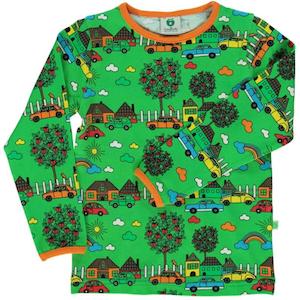 Smafolk: City House Long Sleeved Top (Green)