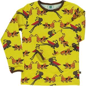 Smafolk: Grasshopper Long Sleeved Top (Yellow)