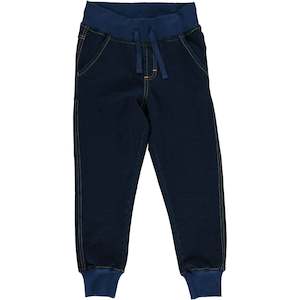 Maxomorra Sweatpants And Jeans: Indigo Sweatpants (1-2 Years)