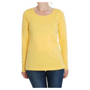 Adults: Banana Cream Womens Long Sleeved Top