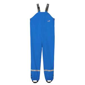 Muddy Puddles: Bright Blue Bib and Brace Trousers (Unlined)