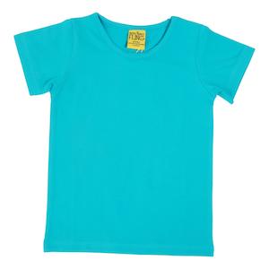 Last Ones: Peacock Blue Short Sleeved Top (1-2 Years)