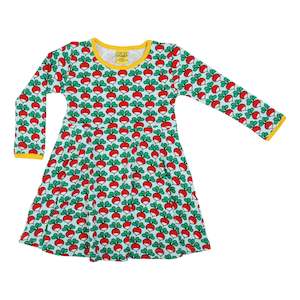 Last Ones: Radish Long Sleeved Skater Dress (Clearwater) (12 Years)