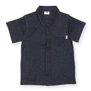 Jny Winter 2020: Denim-look Short Sleeved Shirt with Collar