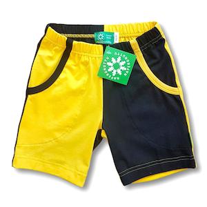 Yellow/Black Shorts (1-2 Years)