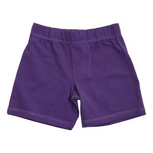 Back To School: Passion Flower Purple Shorts