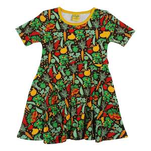 Size 158 13 Years: Secret Garden Short Sleeved Skater Dress