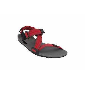 Size 2 Youth: Xero Z-Trail Sport Sandal Charcoal/Red Pepper (Kids)