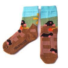 Fräulein Prusselise Organic  Socks - Mole