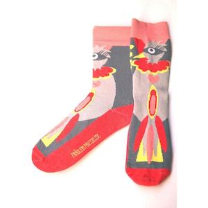 Fräulein Prusselise Organic  Socks - Bird of Paradise