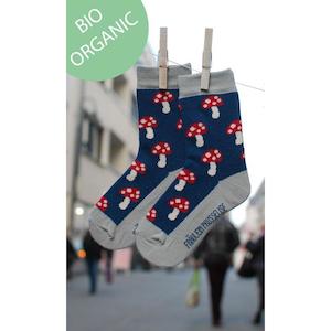 Fräulein Prusselise Organic Socks - Mushroom (23/26)