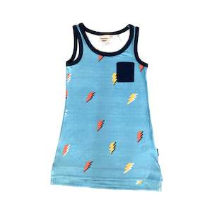 Summer Sky Sleeveless Dress