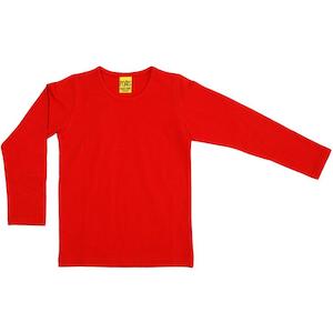 Under 3s Last Chance: Red Long Sleeved Top