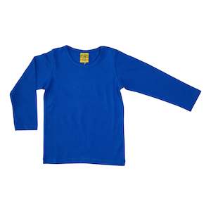 Baby And Toddler: Strong Blue Long Sleeved Top