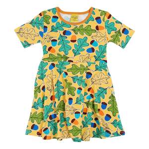 Acorns Short Sleeved Skater Dress (2 Years)