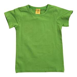 Size 158 14 Years: Foliage Green Short Sleeved Top