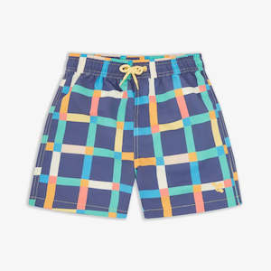 UV Protective Swim Shorts Multi Check