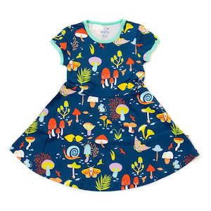 Merle: Forest At Night Skater Dress