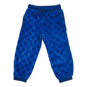 Clover Blue Velour Trousers