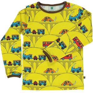 Under 3s Last Chance: Train Long Sleeved Top (Yellow) (2-3 Years)