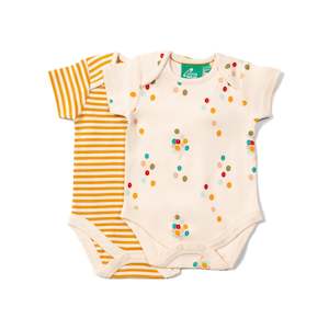 Baby And Toddler: Rainbow Balloon Body Top - 2 Pack