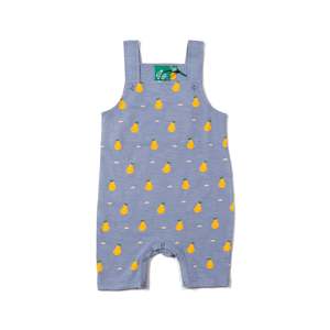 Sunshine Pear Storytime Dungaree Shorts