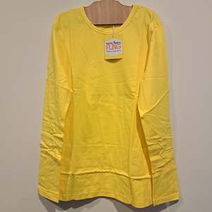 Size 158 14 Years: RE-Loved - MTAF Yellow Long Sleeve Top (12 - 14 Years)