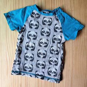 RE-Loved - Maxomorra Panda Short Sleeve Top (2 Years)