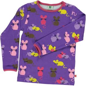 Smafolk: Mouse Long Sleeved Top (Viola)