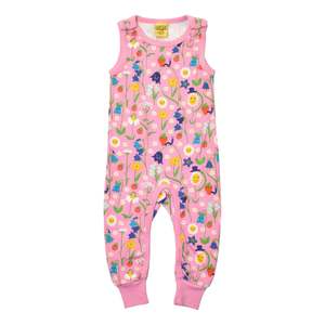 Happy Flower Lilac Dungarees
