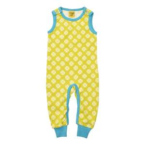 Size 56 1 2 Months: Clover Spring Green Dungarees