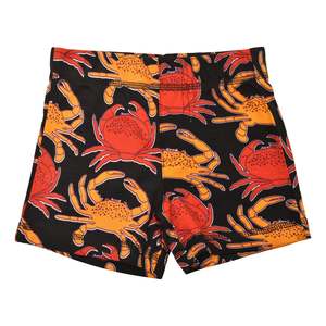 Crab Black Shorts