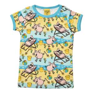 Last Ones: Beach Pig Short Sleeved Top