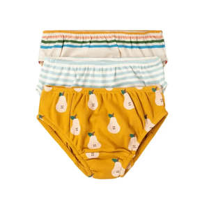 Socks Underwear: Summer Pears Underwear Set 3 Pack